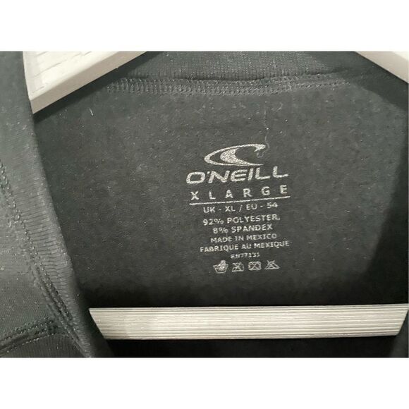 O'Neill Thermo-X Long Sleeve Crew Rashguard - Men's X-Large XL Black NWT - Picture 6 of 8